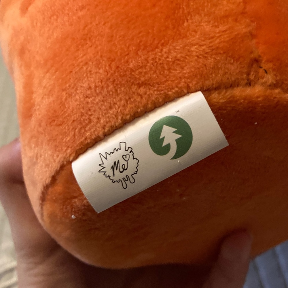 Green Cactus Bear Plush in Orange Pot Moriah Elizabeth Fred plush with bag - Picture 10 of 13